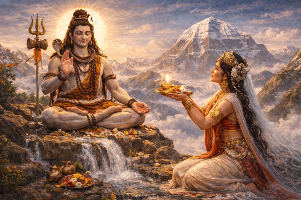 shiv ganga on mount kailash
